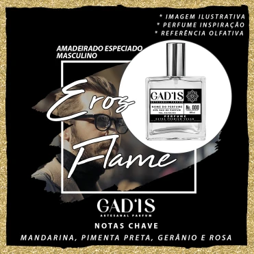 Perfume Gadis 736 Inspirado em Eros Flame